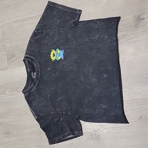 Cropped alien t-shirt